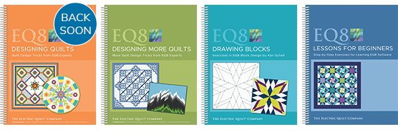 Add new blocks, manufacturer fabrics, and even full quilts to your EQ! Save 25% on EQ add-ons today! Shop EQ Add-ons >