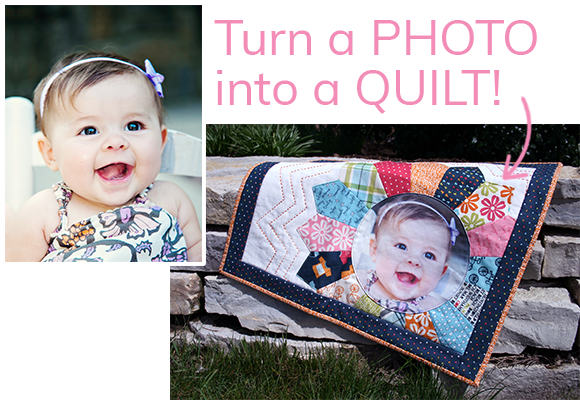 Turn a photo into a quilt!
