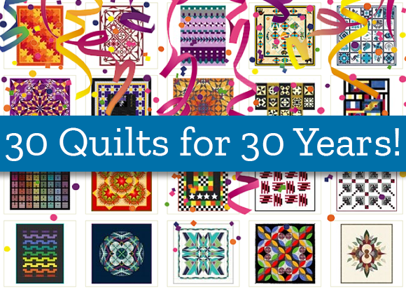 30th Anniversary Wrap Up Last chance to submit your quilt! We're celebrating the end of our 30th anniversary with a special slideshow of 30 EQ user-designed quilts! Want your quilt to be considered for the show? Submit images to the EQ Quilt Gallery by December 15! View EQ Quilt Gallery >