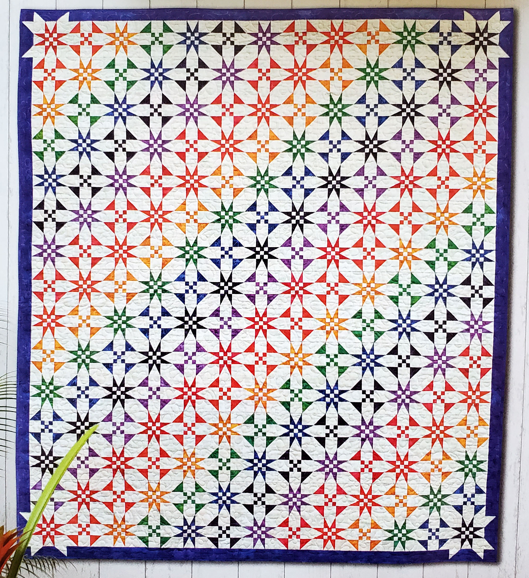 Shelley Scott Tobisch You can see Shelly's gorgeous “Here Comes the Sun” quilt in the September issue of American Quilter! We love seeing EQ users in magazines! Find the pattern and Shelley’s tips in the magazine. Photo credit: American Quilter Magazine