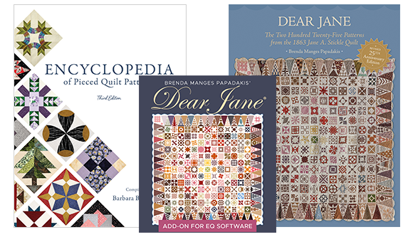 Product Spotlight: Encyclopedia of Pieced Quilt Patterns If this book isn't already on your shelf, you'll want to add it to your collection. Look up the names of over 4,000 pieced blocks, identify unknown patterns, or flip through the 522 colorful pages for inspiration! Shop Must-Haves >