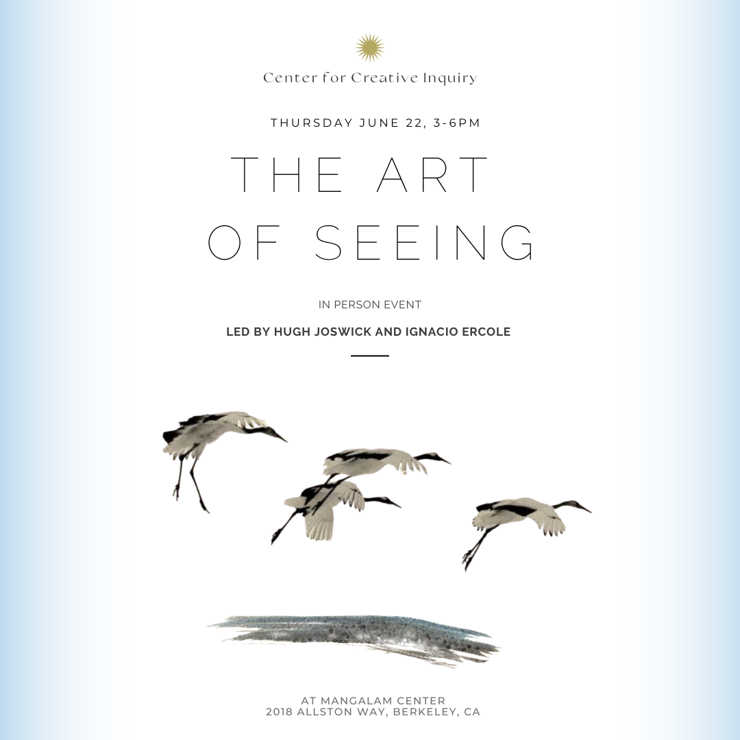 flyer information with drawing of birds