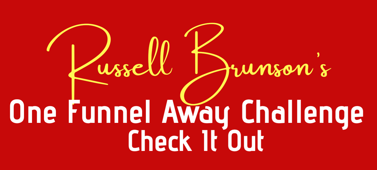 join russell brunson's one funnel away challenge